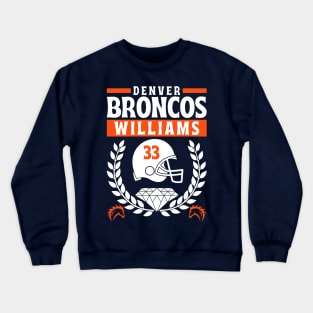 Denver Broncos Williams 33 Edition 2 Crewneck Sweatshirt